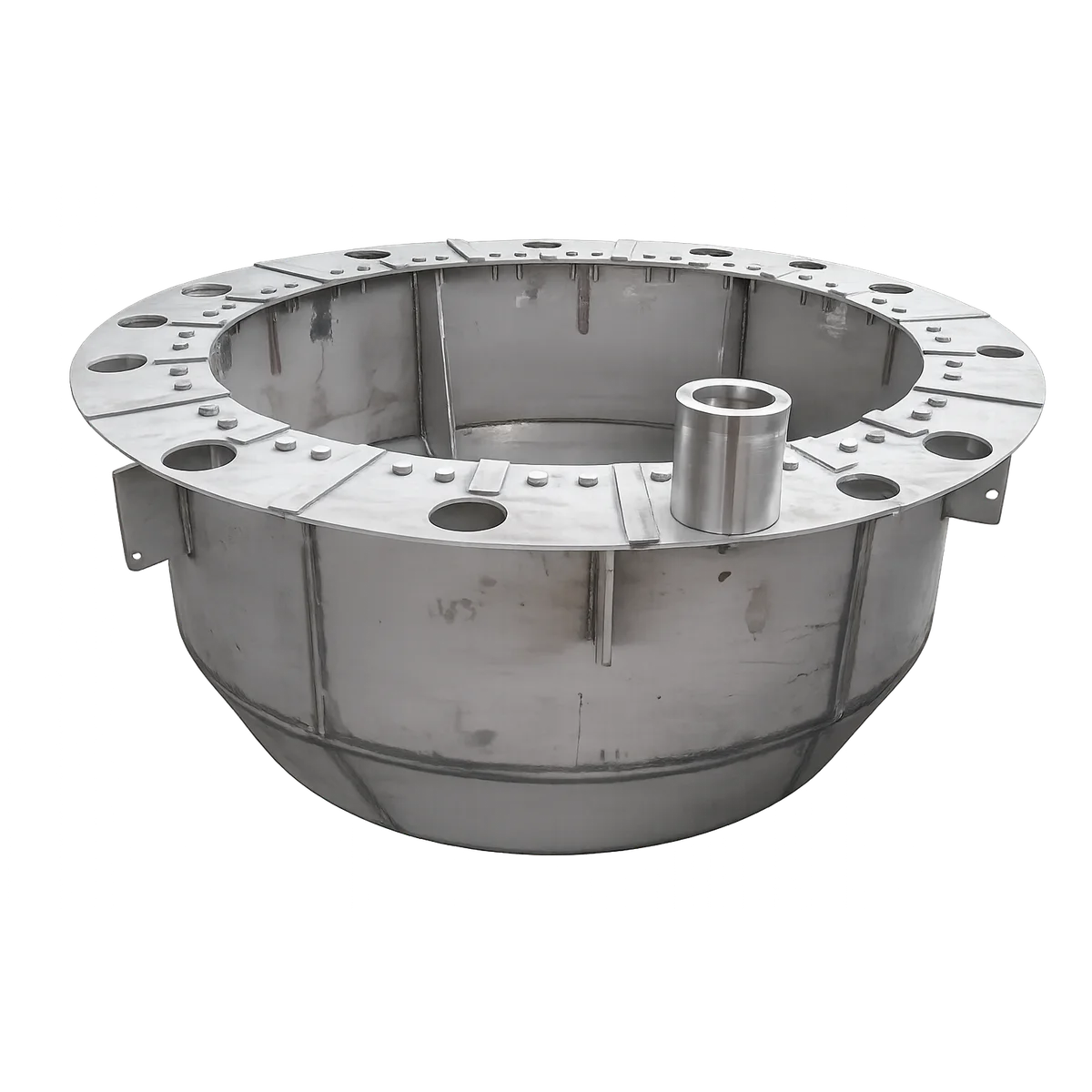 Conical Cover Plate - Image 15 conical cover plate component for fixed bed radial flow reactor internal system