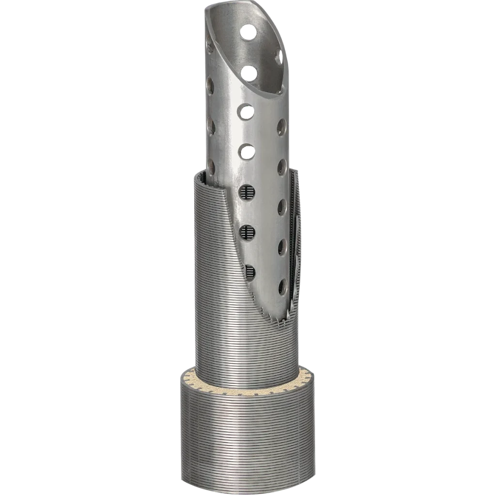 sand control prepack screen component for oil & gas well screen base well screen system