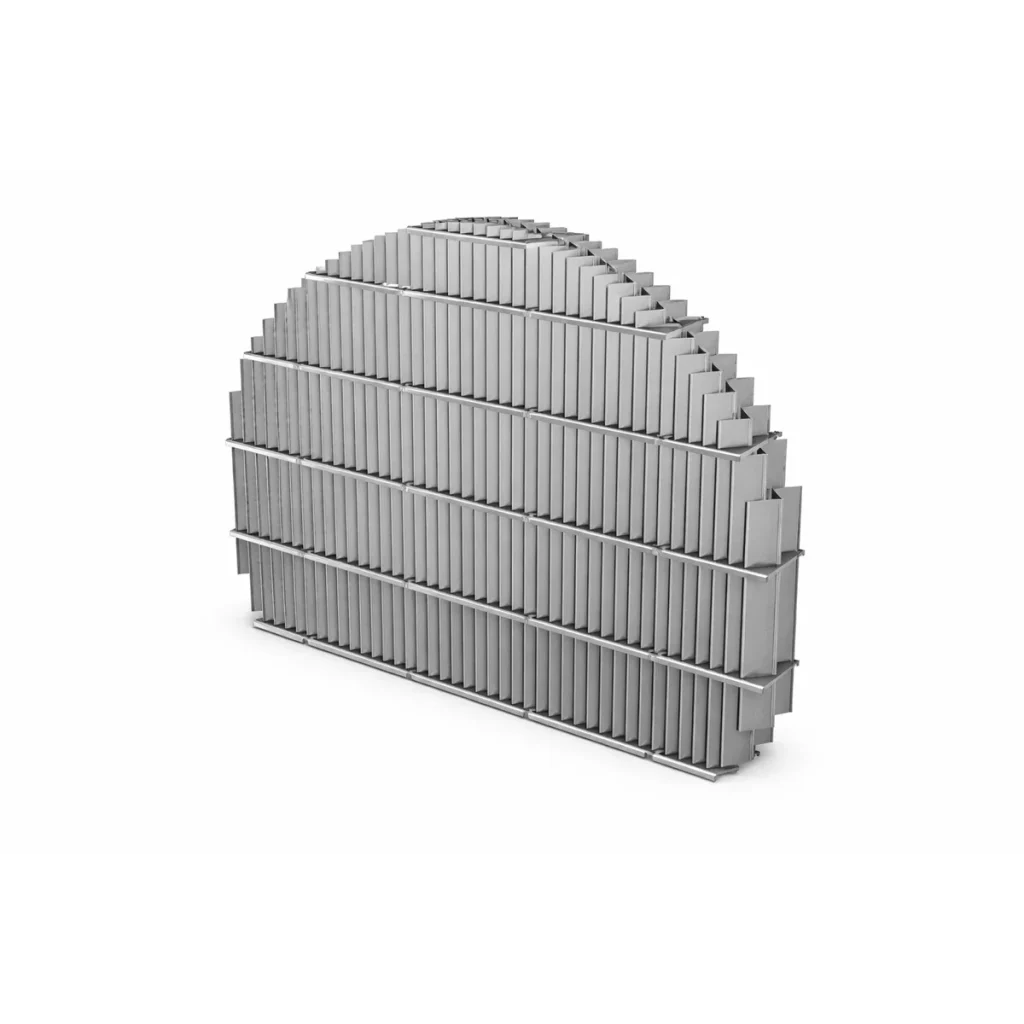 wave breaker component for miscellaneous item breaking system separator internals system