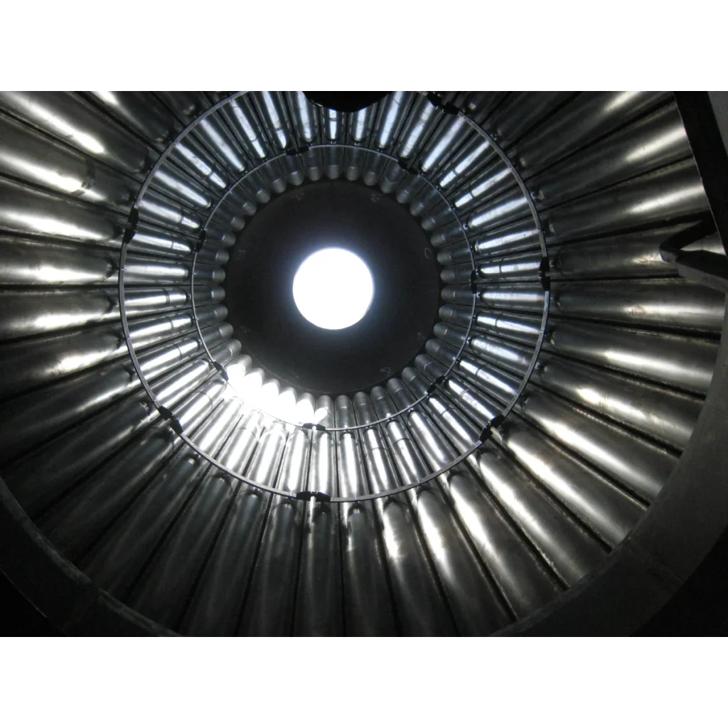 expander ring component for fixed bed radial flow reactor internal system
