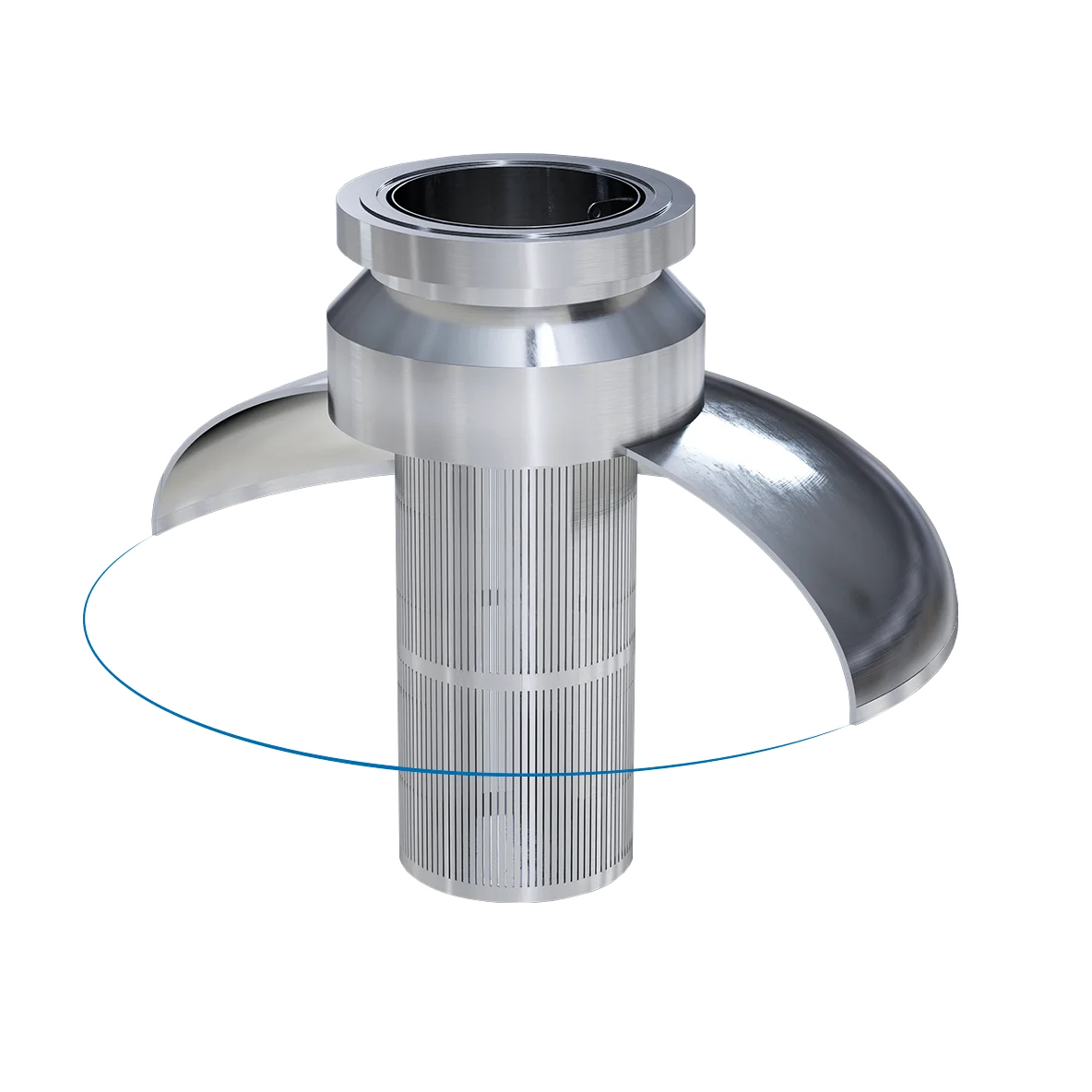 Feed Diffuser - Image 10 feed diffuser component for fixed bed axial flow reactor internal system