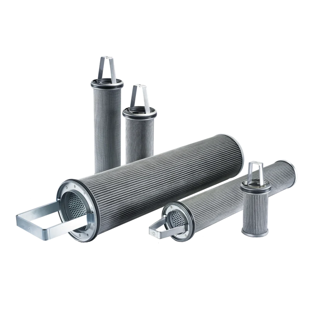 sintered pleated mesh component for filter equipment cartridge filter filtration system