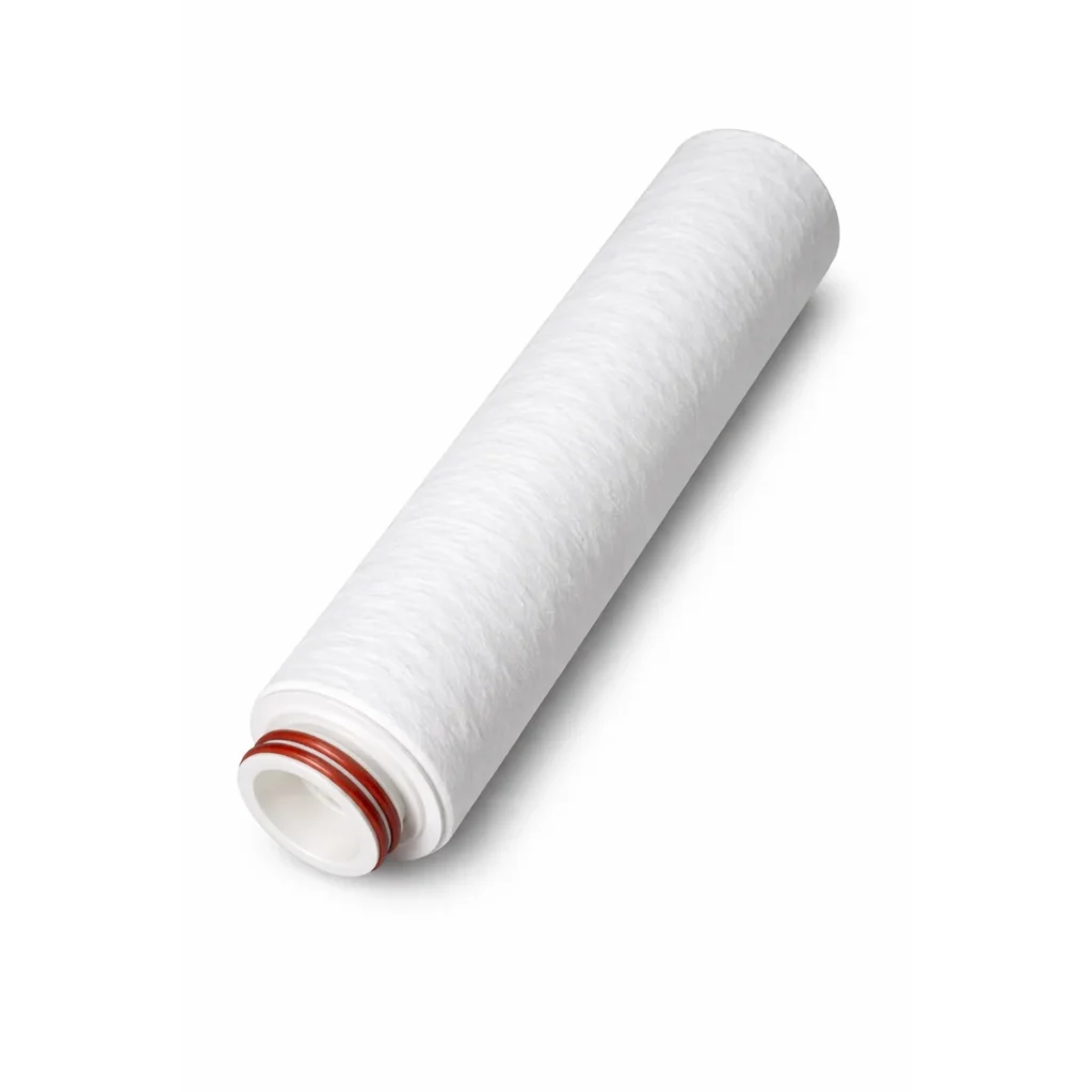 melt blown component for filter equipment cartridge filter filtration system