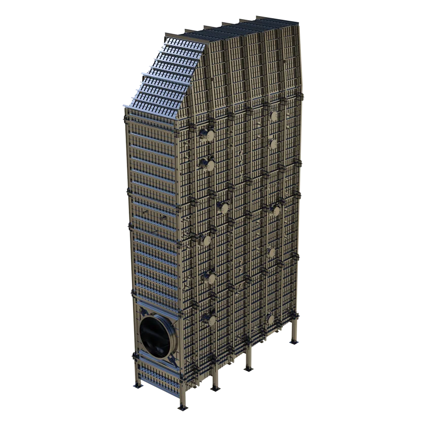 dust scrubber component for urea plant scrubber special equipment system