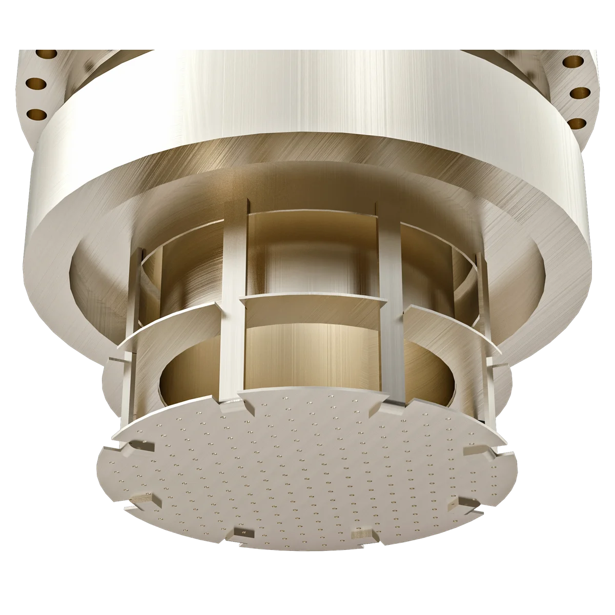 Feed Diffuser - Image 182 feed diffuser component for fixed bed axial flow reactor internal system