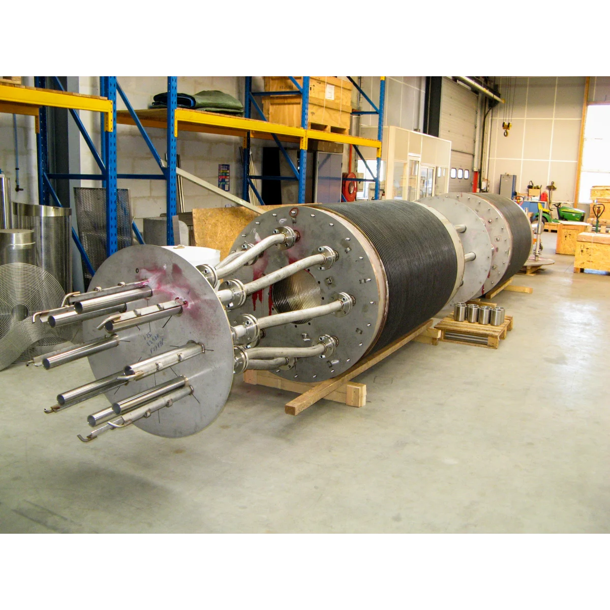 Catalyst Transfer Pipe - Image 240506 catalyst transfer pipe component for fixed bed radial flow reactor internal system