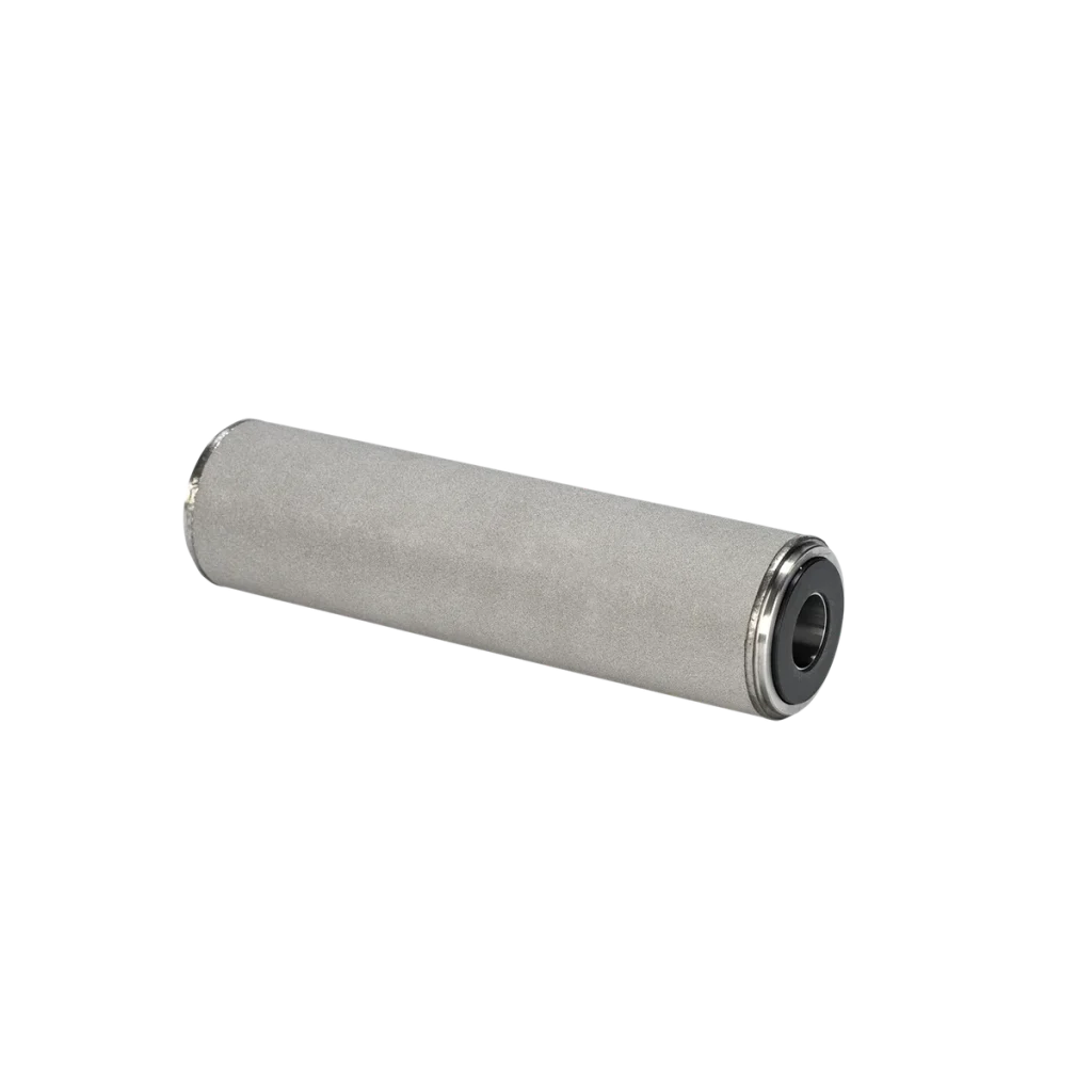 sintered powder component for filter equipment cartridge filter filtration system
